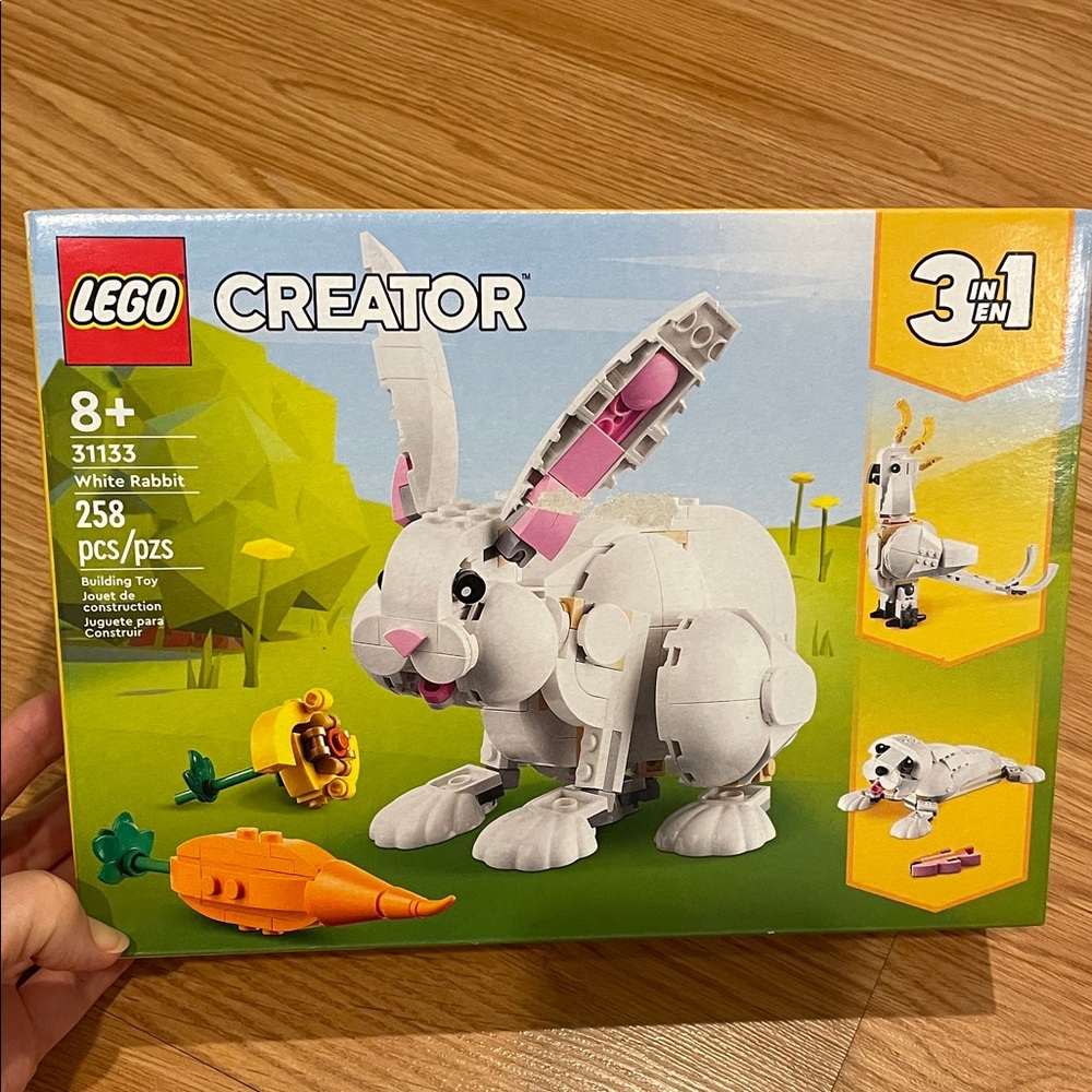 S-O-L-D. 
LEGO Creator 3 in 1 White Rabbit Building Set